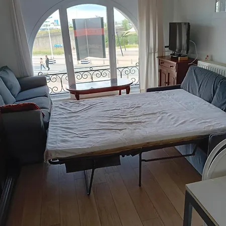 1slaapkamer Zeebrugge 아파트 브뤼헤